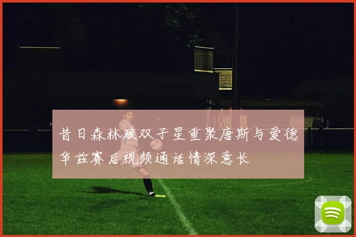 昔日森林狼双子星重聚唐斯与爱德华兹赛后视频通话情深意长
